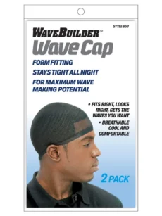 Wave Bulder- Wave Cap BLACK (2 pcs)
