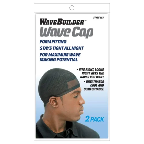 Wave Bulder- Wave Cap BLACK (2 pcs)