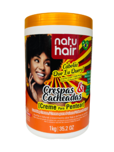 NatuHair - Cabelão Que Eu Quero! Crespas & Cacheadas Creme Para Pentear - 1kg