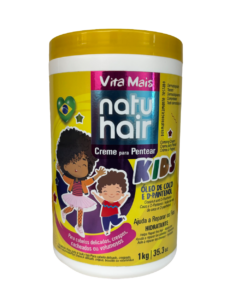 NatuHair - KIDS Creme Para Pentear Óleo De Coco - 1kg