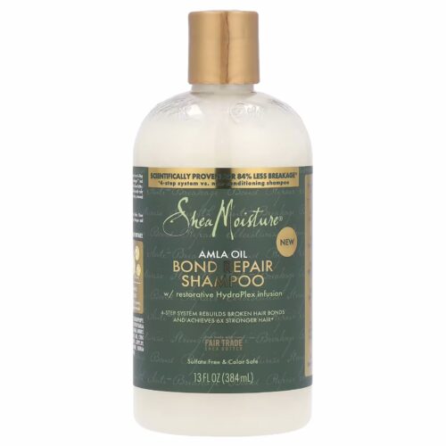 SHEA MOISTURE - AMLA OIL BOND REPAIR SHAMPOO - 13OZ