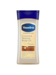 VASELINE - COCONUT RESTORE BODY OIL (BLUE) - 200ML