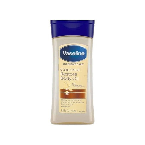 VASELINE - COCONUT RESTORE BODY OIL (BLUE) - 200ML